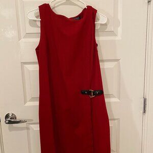 Ralph Lauren (Vintage) Red Dress